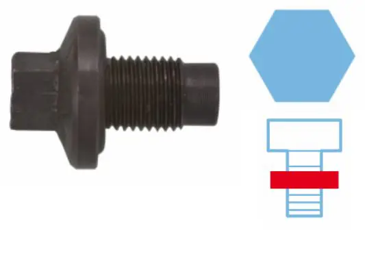 Handler.Part Sealing plug, oil sump CORTECO 220112S 1