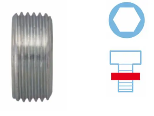 Handler.Part Sealing plug, oil sump CORTECO 220127S 1