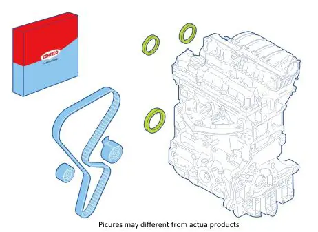 Handler.Part Shaft seal set, engine CORTECO 289090 1