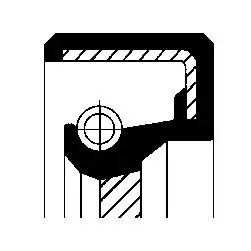 Handler.Part Shaft seal, crankshaft CORTECO 19033909B 1