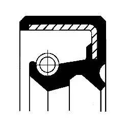 Handler.Part Shaft seal, differential CORTECO 19016578B 4