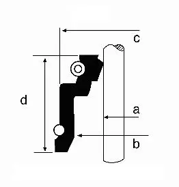 Handler.Part Seal, valve stem CORTECO 19019982 1