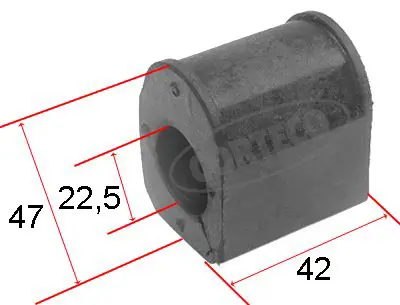 Handler.Part Stabiliser mounting CORTECO 21652447 2