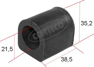 Handler.Part Stabiliser mounting CORTECO 80005442 1