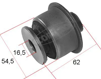 Handler.Part Control arm-/trailing arm bush CORTECO 80005446 1