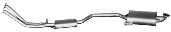 Handler.Part Front silencer IMASAF 114509 1