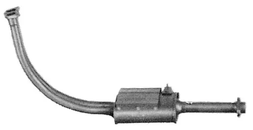 Handler.Part Front silencer IMASAF SU2503 1