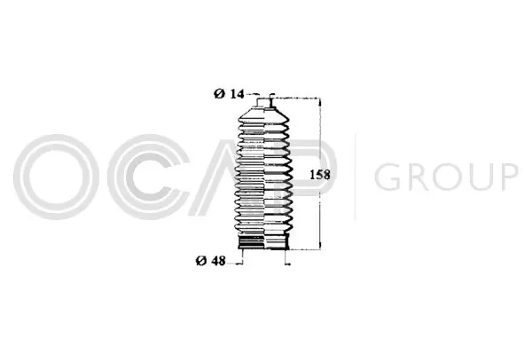 Handler.Part Bellow, steering OCAP 1211255 1