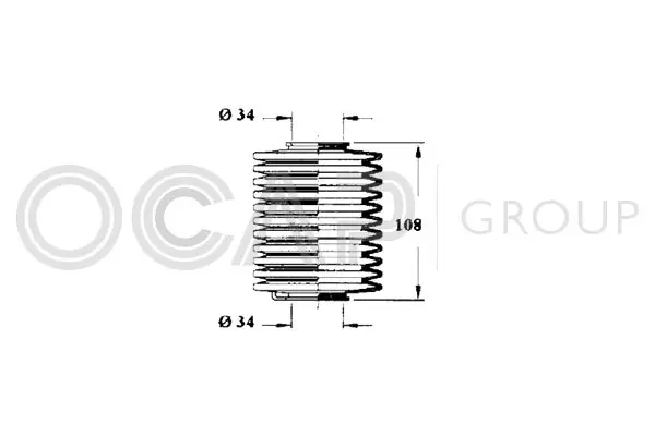 Handler.Part Bellow, steering OCAP 1211109 1