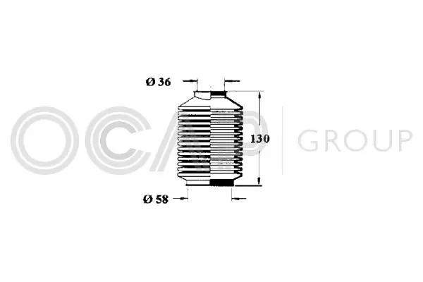 Handler.Part Bellow, steering OCAP 1211117 1