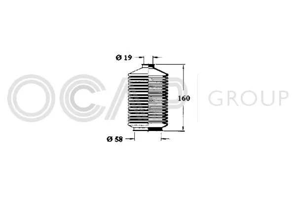 Handler.Part Bellow, steering OCAP 1211118 1