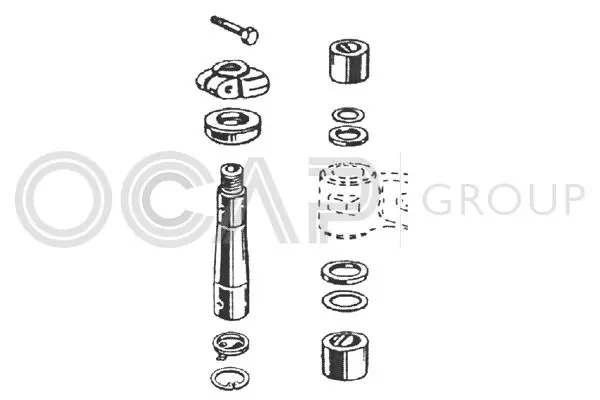 Handler.Part Repair kit, kingpin OCAP 0927382 1