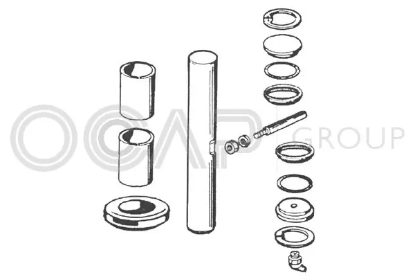 Handler.Part Repair kit, kingpin OCAP 0927444 1