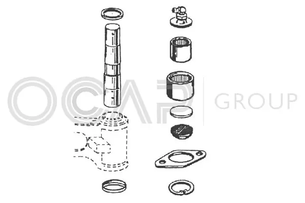 Handler.Part Seal Ring, steering knuckle OCAP 0927375 1