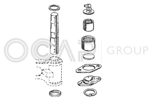 Handler.Part Seal Ring, steering knuckle OCAP 0927376 1