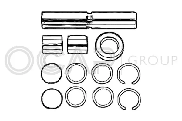 Handler.Part Repair kit, kingpin OCAP 0927435 1