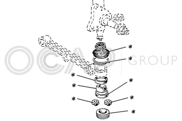 Handler.Part Link set, wheel suspension OCAP 0902267 1