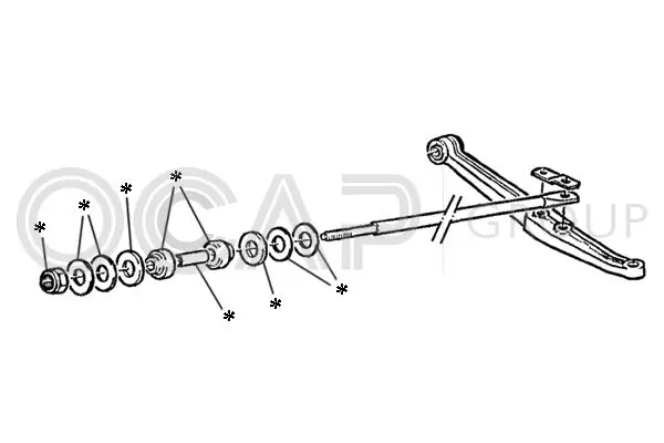 Handler.Part Link set, wheel suspension OCAP 0902277 1