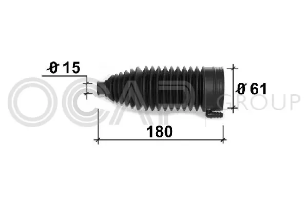 Handler.Part Bellow, steering OCAP 1211468 1