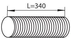 Handler.Part Exhaust pipe DINEX 82214 1