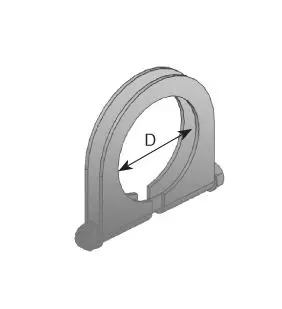 Handler.Part Clamp, exhaust system DINEX 28810 1