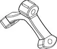 Handler.Part Holder, exhaust system DINEX 74806 1