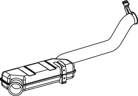 Handler.Part End silencer DINEX 68718 1