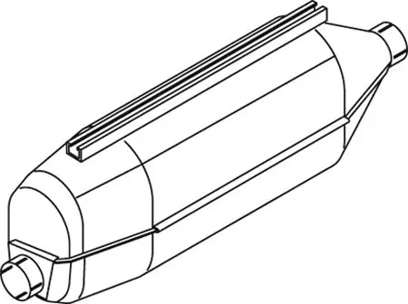 Handler.Part Middle-/end silencer DINEX 68325 1