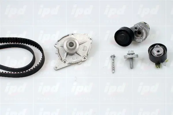 Handler.Part Water pump & timing belt set IPD K62033 1