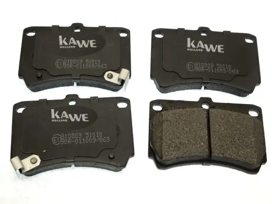 Handler.Part Brake pad set, disc brake KAWE 810009 1