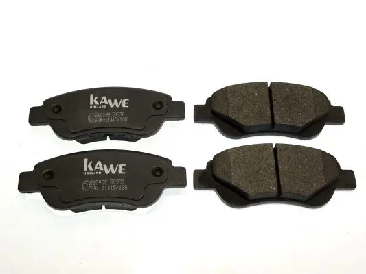 Handler.Part Brake pad set, disc brake KAWE 810092 1