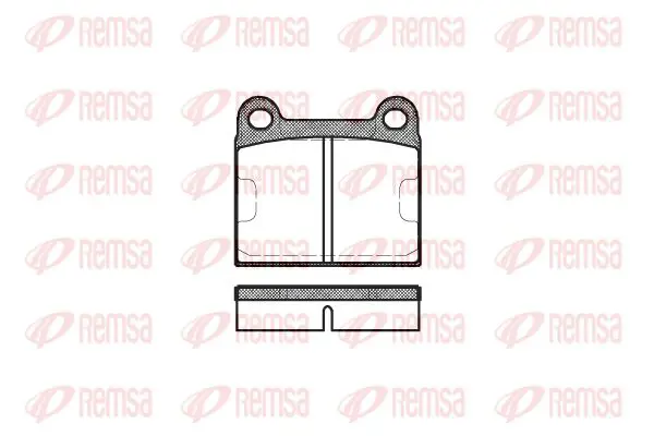 Handler.Part Brake pad set, disc brake KAWE 000660 1