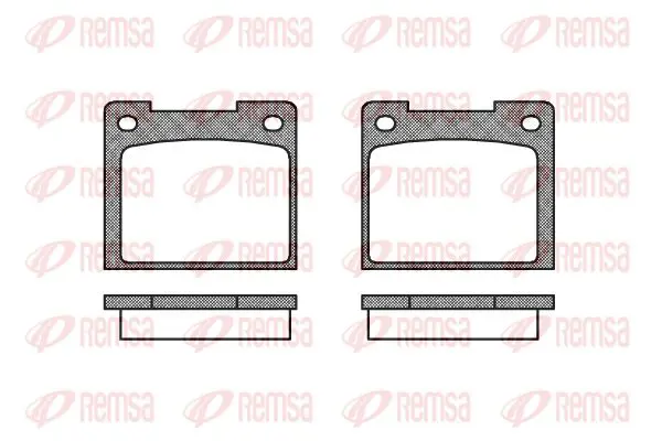 Handler.Part Brake pad set, disc brake KAWE 003920 1