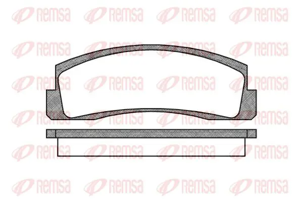 Handler.Part Brake pad set, disc brake KAWE 010300 1