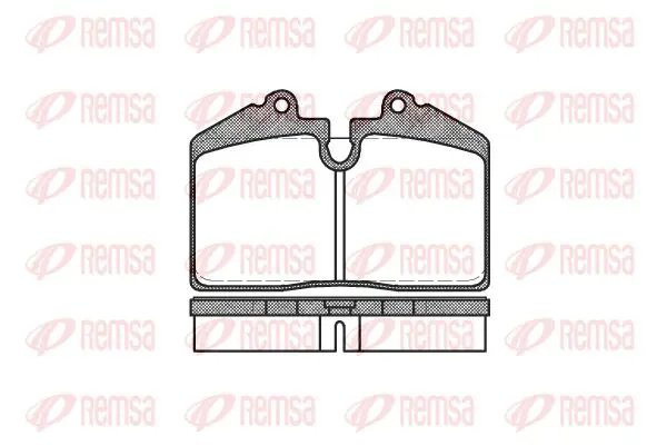 Handler.Part Brake pad set, disc brake KAWE 014020 1