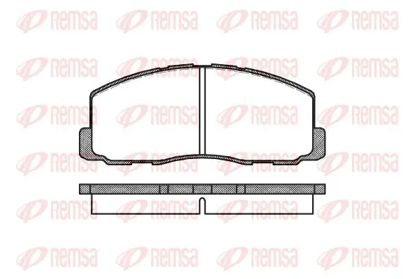 Handler.Part Brake pad set, disc brake KAWE 018800 1