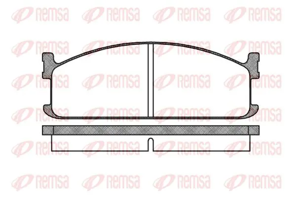 Handler.Part Brake pad set, disc brake KAWE 020400 1