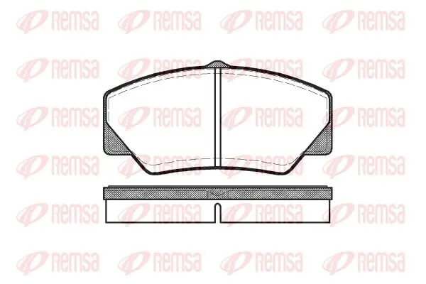 Handler.Part Brake pad set, disc brake KAWE 020600 1