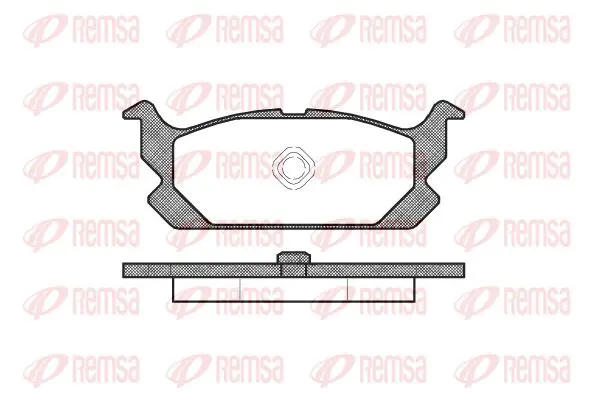 Handler.Part Brake pad set, disc brake KAWE 050300 1