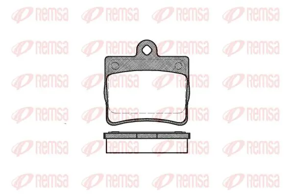 Handler.Part Brake pad set, disc brake KAWE 063000 1