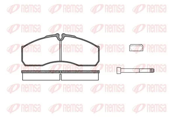 Handler.Part Brake pad set, disc brake KAWE 065186 1