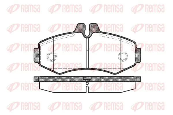 Handler.Part Brake pad set, disc brake KAWE 070100 1