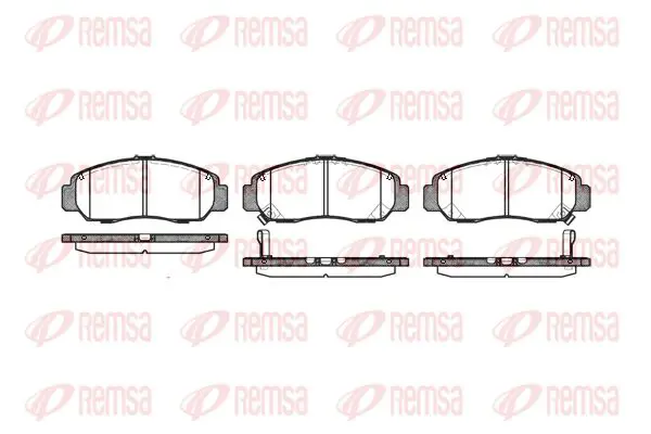 Handler.Part Brake pad set, disc brake KAWE 074712 1