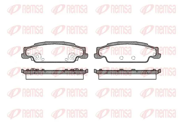 Handler.Part Brake pad set, disc brake KAWE 095202 1