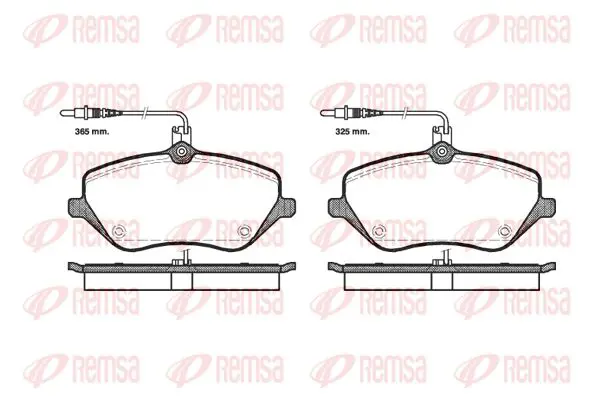 Handler.Part Brake pad set, disc brake KAWE 110104 1