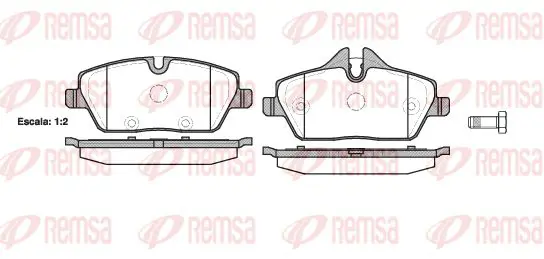 Handler.Part Brake pad set, disc brake KAWE 113110 1