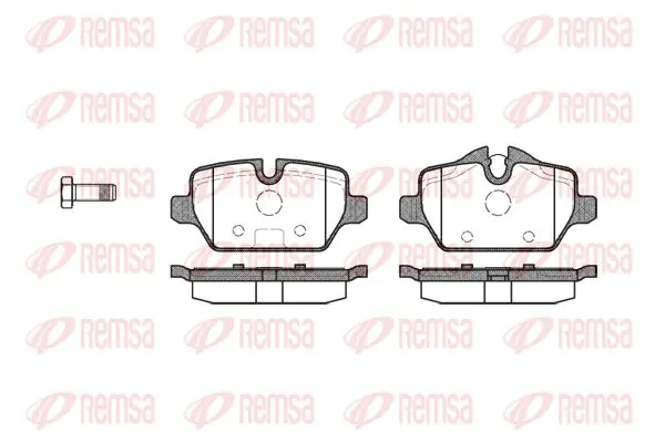 Handler.Part Brake pad set, disc brake KAWE 113200 1