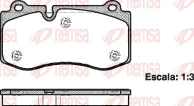 Handler.Part Brake pad set, disc brake KAWE 120200 1