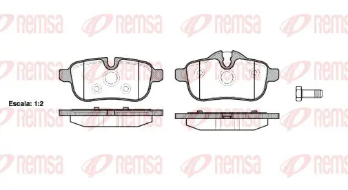 Handler.Part Brake pad set, disc brake KAWE 141700 1