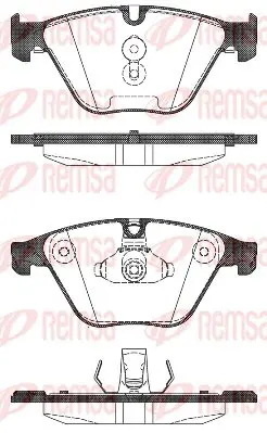 Handler.Part Brake pad set, disc brake KAWE 149600 1